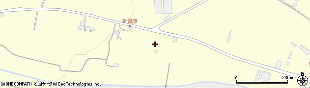 栃木県日光市針貝530周辺の地図