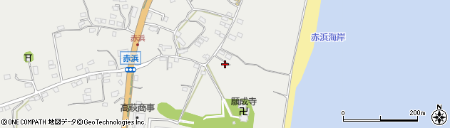 茨城県高萩市赤浜81周辺の地図