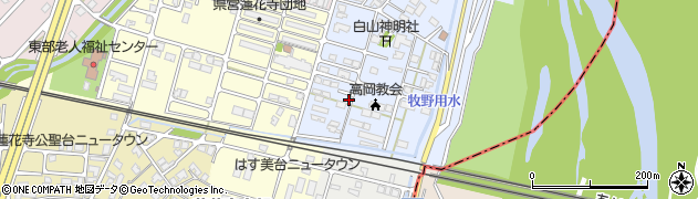 富山県高岡市三女子39-6周辺の地図