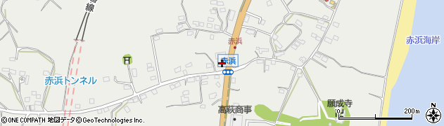 茨城県高萩市赤浜1370周辺の地図