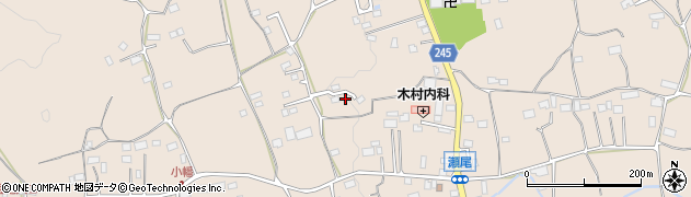 栃木県日光市瀬尾526周辺の地図