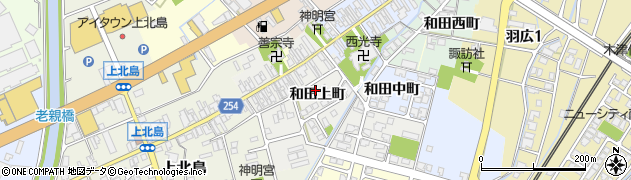 富山県高岡市和田118周辺の地図