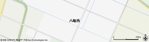 富山県富山市八町西周辺の地図