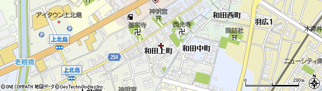 富山県高岡市和田117周辺の地図