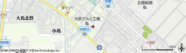 中野南周辺の地図