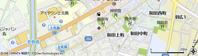 富山県高岡市和田66周辺の地図