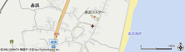 茨城県高萩市赤浜752周辺の地図