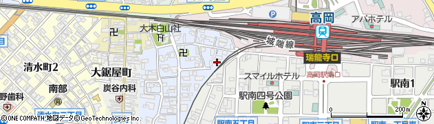 関大町公園周辺の地図