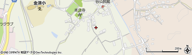 石川県かほく市谷ヲ95周辺の地図
