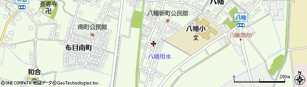 富山県富山市八幡新町周辺の地図