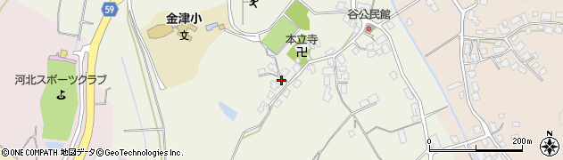 石川県かほく市谷ヲ27周辺の地図