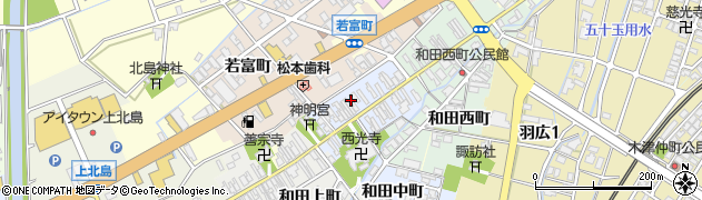 富山県高岡市和田33周辺の地図