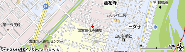 富山県高岡市蓮花寺632周辺の地図
