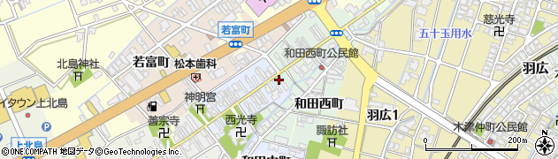 富山県高岡市和田6周辺の地図