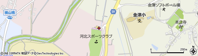 石川県かほく市横山カ周辺の地図
