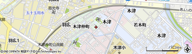 富山県高岡市木津仲町335-5周辺の地図