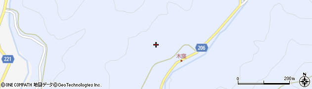 石川県津幡町（河北郡）木ノ窪周辺の地図