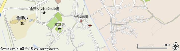 石川県かほく市谷ト周辺の地図