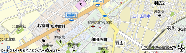 富山県高岡市和田512周辺の地図