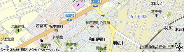 富山県高岡市和田511周辺の地図