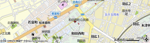 富山県高岡市和田510周辺の地図