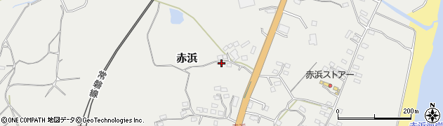 茨城県高萩市赤浜1325周辺の地図