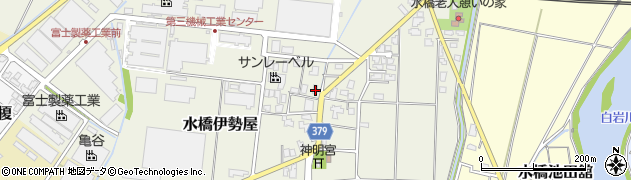 富山県富山市水橋伊勢屋周辺の地図