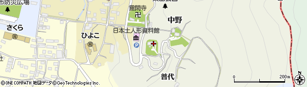 如法寺周辺の地図