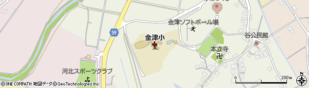 石川県かほく市谷カ30周辺の地図