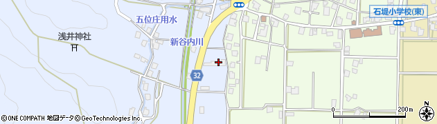 富山県高岡市福岡町赤丸1178周辺の地図