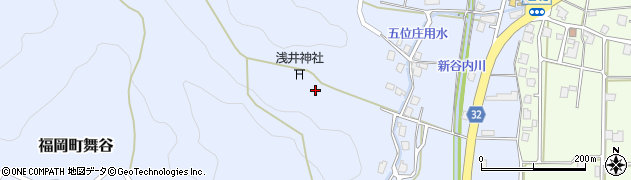 富山県高岡市福岡町赤丸5323周辺の地図