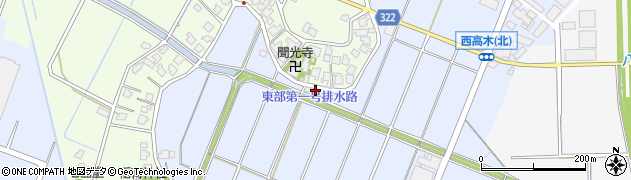 富山県射水市西高木1009周辺の地図