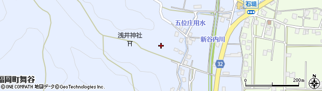 富山県高岡市福岡町赤丸5426周辺の地図