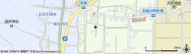 富山県高岡市石堤周辺の地図