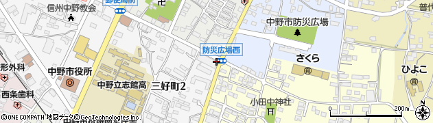 ＮＴＴ東日本−長野中野サービスセンタ　地下埋設物確認事前立会・工事立会受付周辺の地図