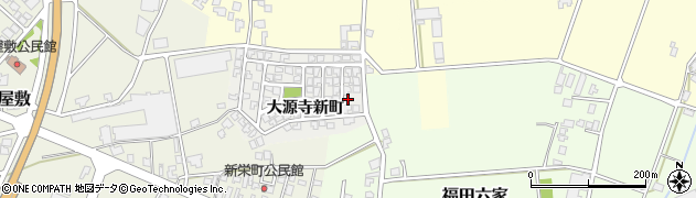 富山県高岡市大源寺1-39周辺の地図