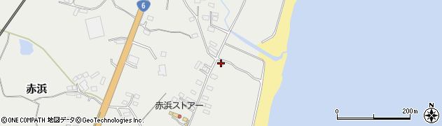 茨城県高萩市赤浜24周辺の地図