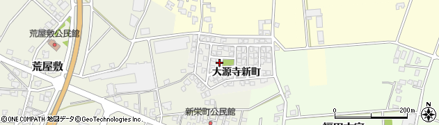 富山県高岡市大源寺1周辺の地図
