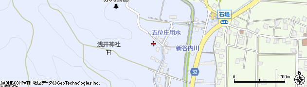富山県高岡市福岡町赤丸6621周辺の地図