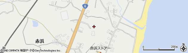 茨城県高萩市赤浜808周辺の地図