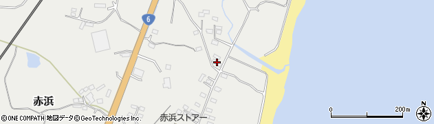 茨城県高萩市赤浜783周辺の地図
