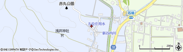 富山県高岡市福岡町赤丸1344周辺の地図