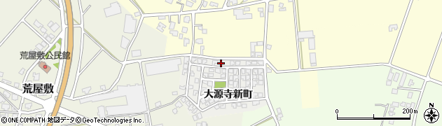 富山県高岡市大源寺1-8周辺の地図