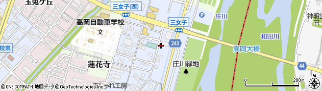 富山県高岡市三女子111周辺の地図