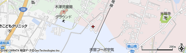 石川県かほく市横山タ98周辺の地図