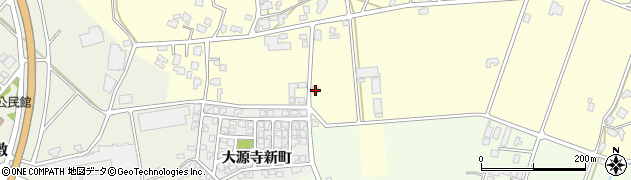 富山県高岡市大源寺166周辺の地図