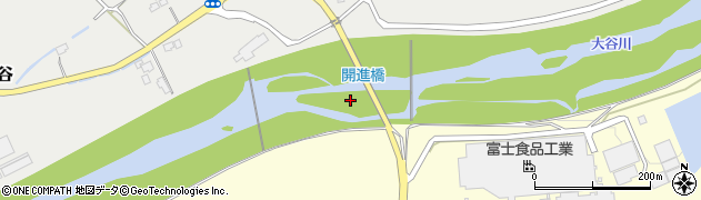 開進橋周辺の地図