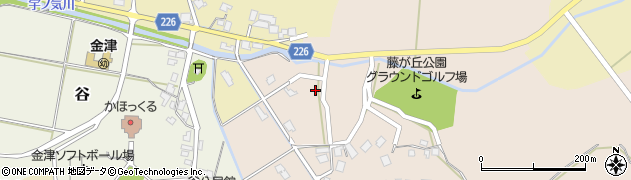 金津学童保育クラブ周辺の地図