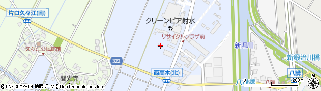 富山県射水市西高木1135周辺の地図
