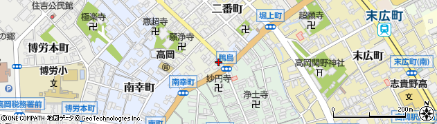 富山県高岡市鴨島町6周辺の地図
